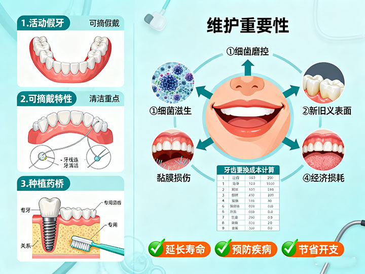 義齒維護全攻略：延長假牙壽命，守護口腔健康的必備指南 | 成都義齒廠家